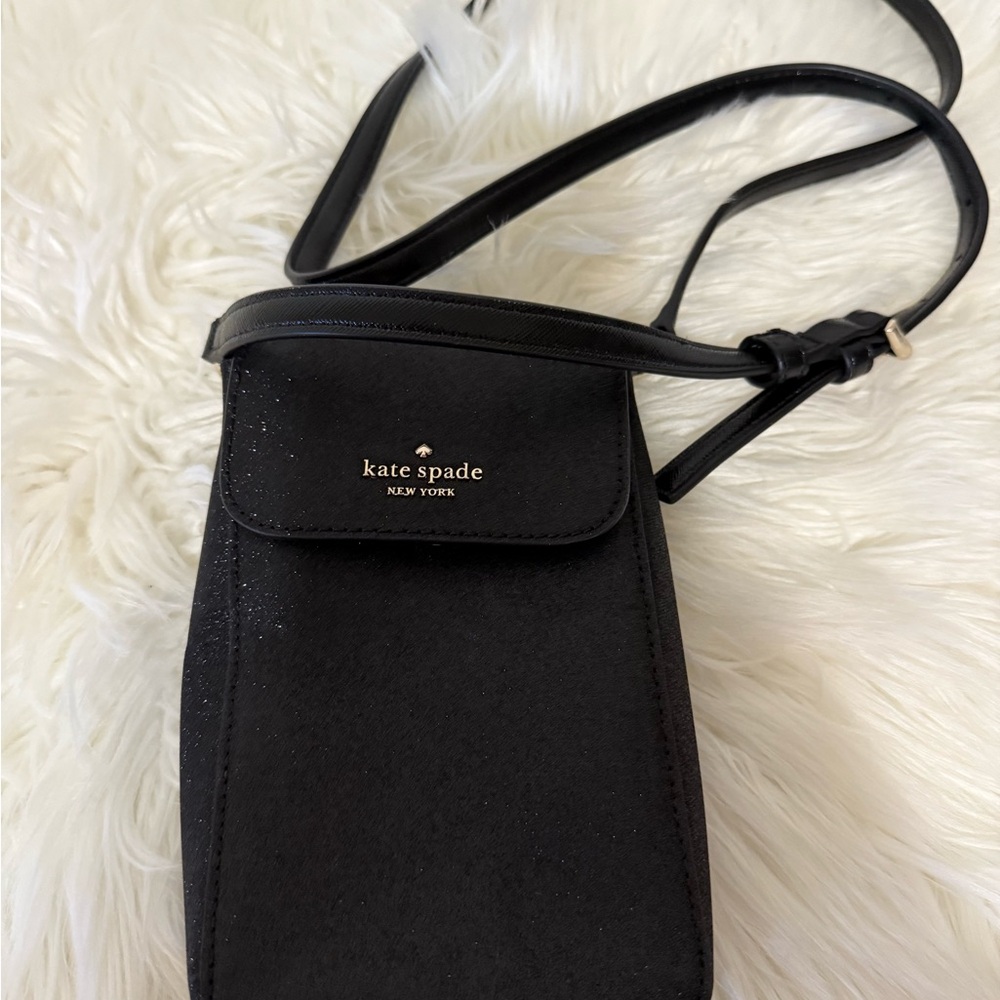 Kate Spade Sleek Black Crossbody Bag
